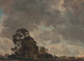 Molnstudie, ca. 1821.