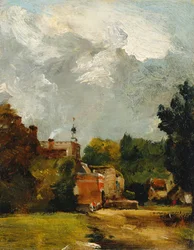Östra Bergholts kyrka, 1809.