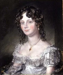 Porträtt av Mrs Mary Fisher, hustru till John Fisher, ärkediakon av Berkshire, 1816 (se 74982)