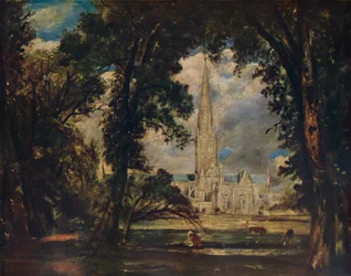 Salisbury Cathedral, c1823