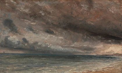 Stormy Sea, Brighton, ca. 1828.