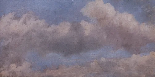 Molnstudie, ca 1821