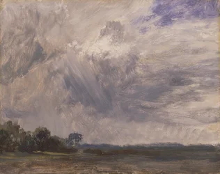 Studie av en molnig himmel