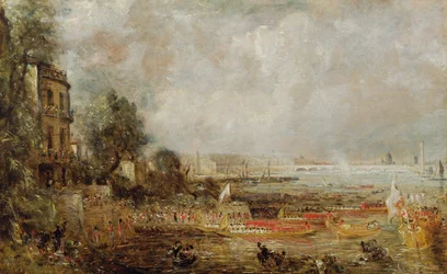 Öppnandet av Waterloo Bridge, c.1829-31