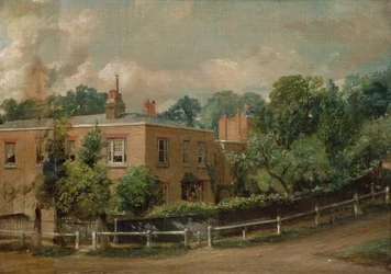 Vy över Lower Terrace, Hampstead