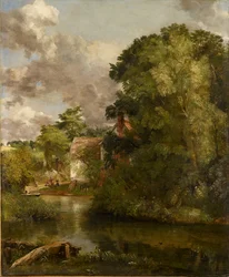 Willy Lotts hus från Stour The Valley Farm, c1816-1818