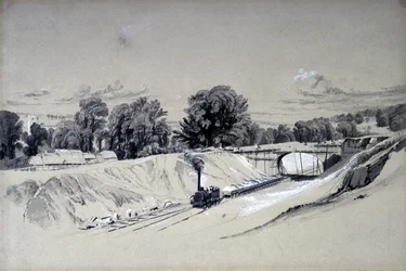 Berkhamsted, Hertfordshire, 5 juni 1837 (penna och bläck och tvätt på papper)