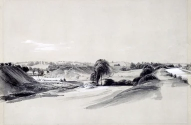 Making and banking, Bugbrooke, 10 juli 1837 (penna & bläck och tvätt på papper)