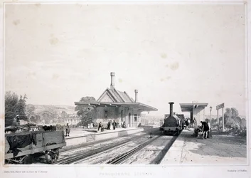 Pangbourne Station, 1846