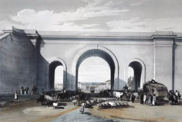Järnvägsbron i Chippenham, Wiltshire, 1846