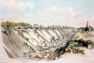 Tring cutting, London & Birmingham Railway, 17 juni 1837 1839