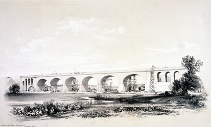 Wolverton Viaduct, augusti 1837