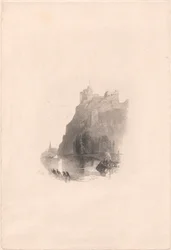 Chateau Gaillard, från söder