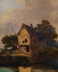 Utsikt på Blofield, nära Norwich, c1810