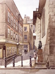 Bow Churchyard, London, 1887