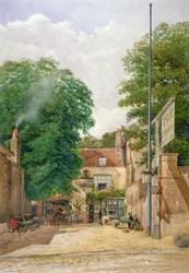 Fox and Crown Public House, Highgate, London, 1892