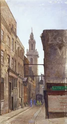 Garlick Hill, London, 1882