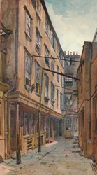 Golden Buildings, Strand, Westminster, London, c1880 1926