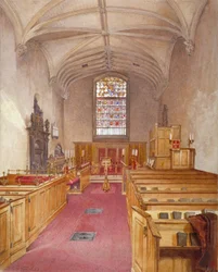Rolls Chapel, Chancery Lane, London, 1886