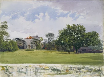 Sidovy av Turret House, Lambeth, 1880