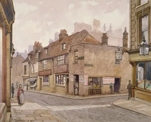 The Angel pub, Bermondsey, London, 1887