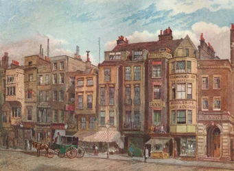 The Strand, Opposite The Law Courts, Westminster, London, 1881 1926.