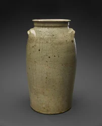 Churn, c. 1850-1883 (alkaliskt glaserat stengods)