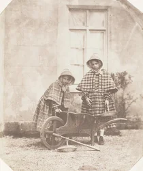 Elinor och Lucy Llewelyn, 1853-56.