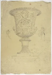 Antik monumental vas