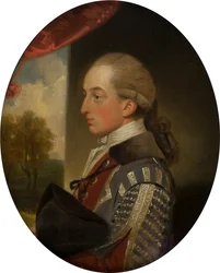 Porträtt av Henry Bridgeman (1757-1782), ca 1770-82 (olja på koppar)