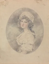 Porträtt av Lady Marjorie Jenkins