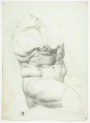 Torso av antik staty