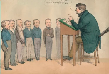 Den irländska läraren, 1836.