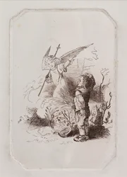 Pojke och ängel (etsning)