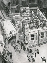 Kröningen av kung Georg V och drottning Mary, London, 1911.