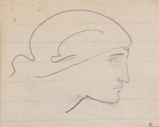 Namnlös [Kvinnlig profil] (penna)
