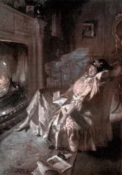 En kyss från skyttegravarna, ca 1920
