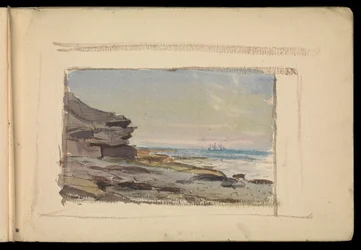 Havslandskap, skissbok
