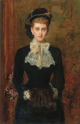 Grevinnan de Pourtales, den före detta frun, 1876