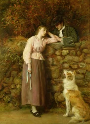 Effie Deans, från "The Heart of Midlothian" av Sir Walter Scott, 1877