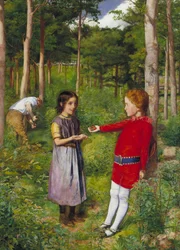 Skogshuggarens dotter, 1851