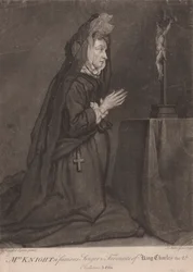 Mrs. Knight en känd sångerska och favorit hos kung Charles II
