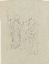 Beggars at a Door (Studier för Yarborough-monumentet)