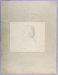 Porträtt av William Blake, ca 1804 (grafit)