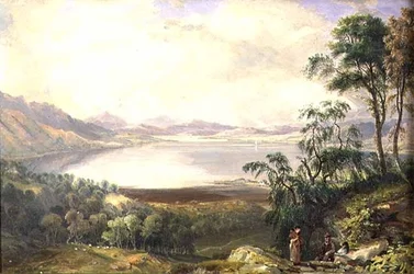Loch Rannoch från Bunrannoch