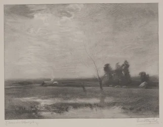 Nyanda za chini Alasiri, iliyochapishwa na Timothy Cole (1852-1931)swed