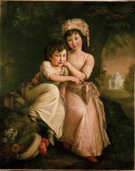 Stephen Peter Rigaud och Mary Anne Rigaud, före 1778