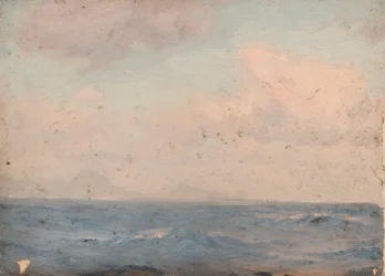 Havslandskap, ca 1900 (olja på duk)