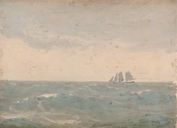 Havslandskap, ca 1900 (olja på duk)