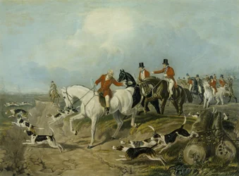 Fyndet, graverat av Huffman och Mackrill (färgad gravyr)